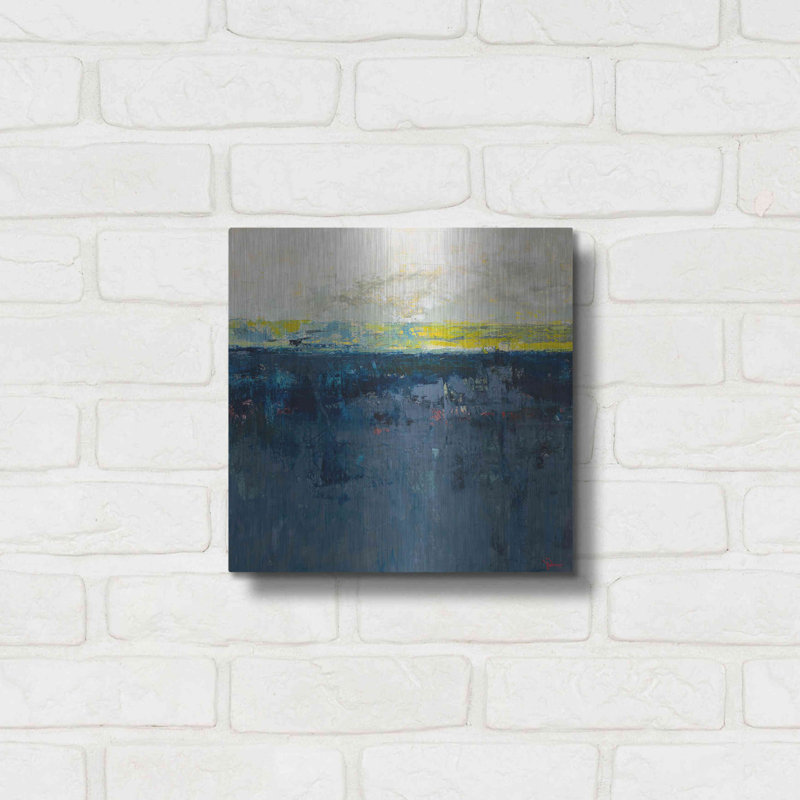 Winston Porter 'Clean Slate' by Patrick Dennis, Metal Wall Art, 12" H x 12" W
