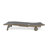 Chaise Lounge With Pull-Out Tray - 2Pcs. Grey, Made From Tough Wood. Seat And Back For A Relaxing Time. Side Easy Reach. Assembly Required Trays 2 Pieces. Built Strong Style. Convenience.