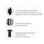 Porte de douche pivotante avec cadre en verre trempé noir mat 34 po x H 72 po