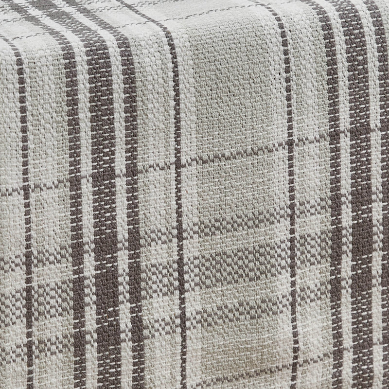 Shalyse Rectangular Plaid Table Runner, 54" x 13"