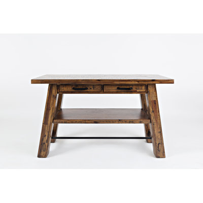 Console en bois massif 50 po Andreas