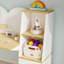 Bureau pour enfants avec bibliothèque et 2 tabourets