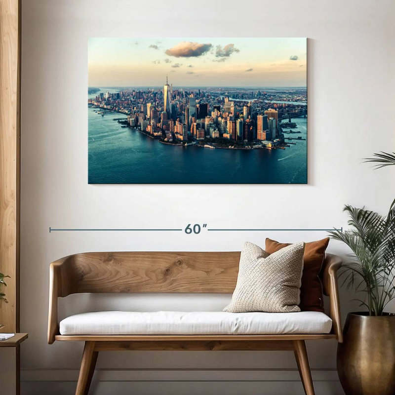 Sirci, ville de rêve à New York, H 30 po x l 45 po