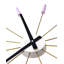 Plug Inn 58 cm Designer Wall Clock