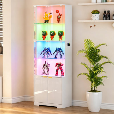 60 cm W Display Cabinet with Lighting