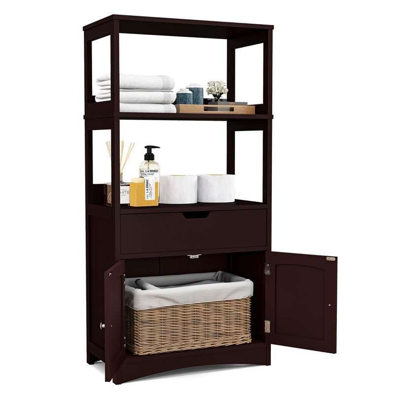 Grossi Bathroom Cabinet, Espresso