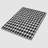 Classic Houndstooth Black and White Area Rug