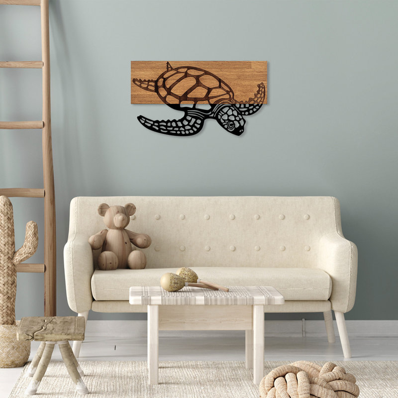 Accessoire mural décoratif en bois