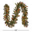 The Holiday Aisle® 9ft. Wintry Pine Garland with Clear Lights