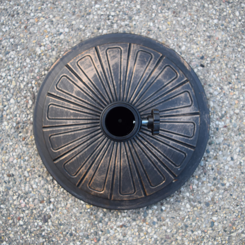 Base de parasol en béton Mcrady