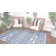 Blue Traliccio Indoor/Outdoor Trellis Rug