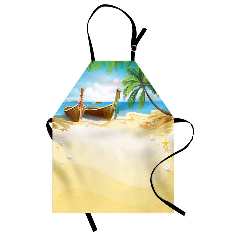 No Pattern Bib Apron