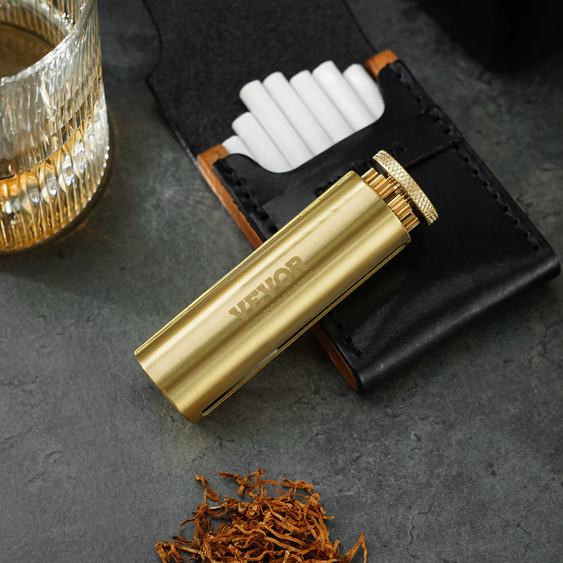 Cigarette Rolling Machine, Solid Brass Cigarette Roller