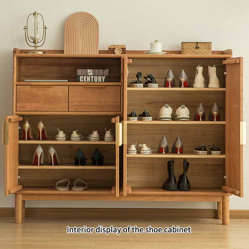 Armoire à chaussures minimaliste de style japonais