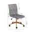 Chaise de bureau ergonomique en velours-1853611477