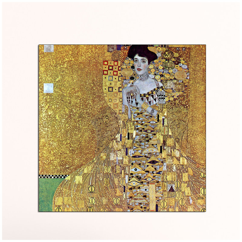 Gustav Klimt - Wrapped Canvas Painting, 100cm H x 100cm W x 1.8cm D