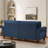 81.1" Rolled Arm Vintage Sofa Coach with Hidden Storage-415664216