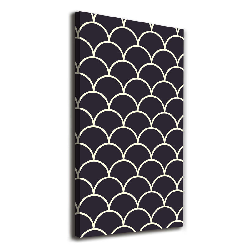 Fish Scales - Wrapped Canvas Print