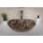 Eden Bath 13'' Black/Brown Stone Oval Bathroom Sink