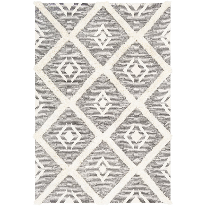 Omaha Wool Geometric Indoor Rug, Rectangle 9' x 12'