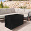 Table de foyer d'extérieur au propane / gaz naturel en aluminium Sunbeam Oasis-108537863