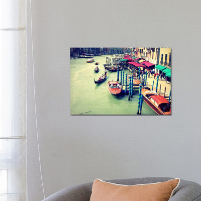 Colors Of Venice by Lupen Grainne - Wrapped Canvas Print