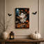 Art mural sur toile, "Ghost Bake Cookies in Cozy Kitchen"-386121344