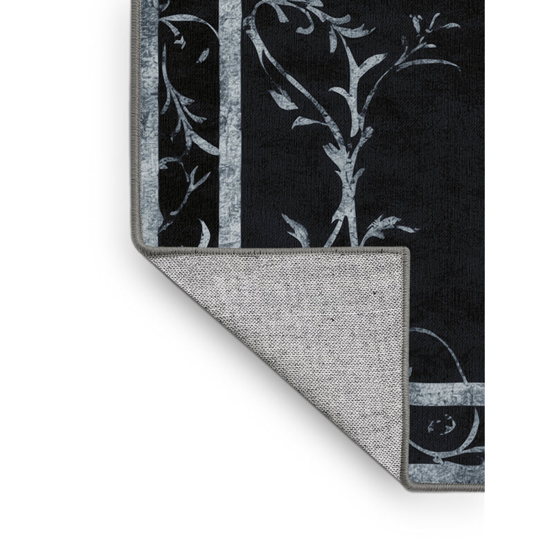 Tapis Nocturne Blossom, Rond 5 pi