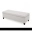 Repose-pieds rembourré avec rangement pour la chambre à coucher-306056652