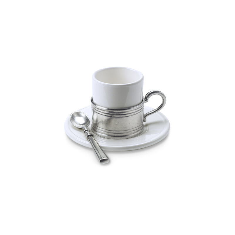 Britannia Espresso Cup & Saucer