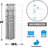 Fencer Wire 16 Gauge Galvanized Welded Wire Rabbit Guard Fence, Multiple Sizes-108517130
