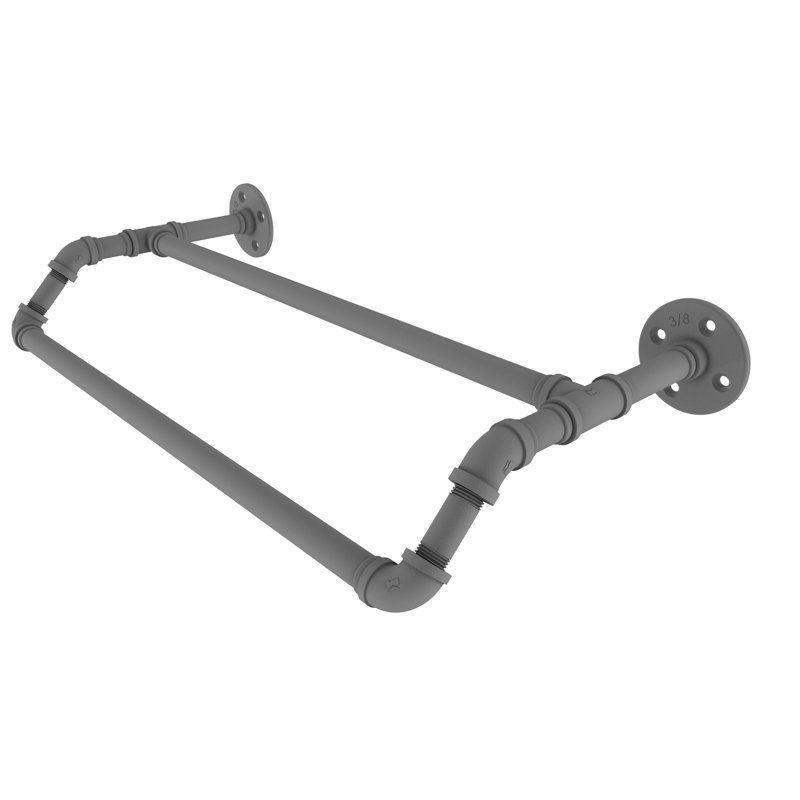 Bayer 18'' 2 Towel Bar, Matte Gray