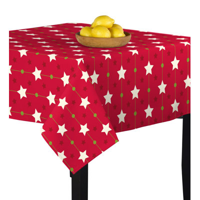 Christmas Stars Tablecloth