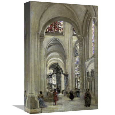 " Interior Of The Sens Cathedral "