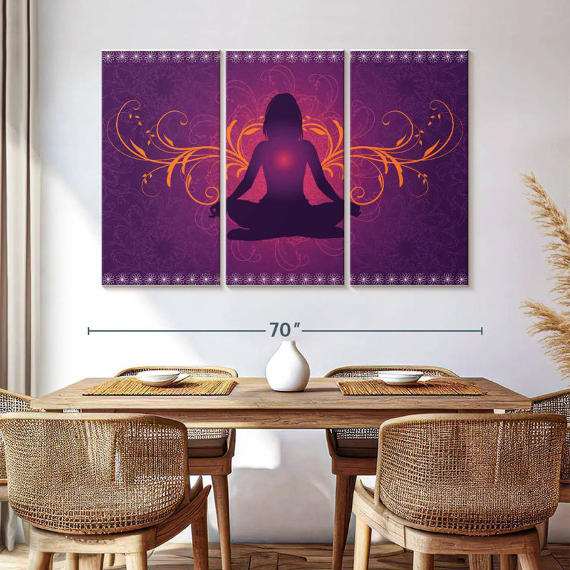 Chakra Kerrick Yoga, H 42 po x l 65 po