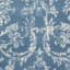 Tapis bleu / ivoire à motif abstrait Yurig-1515040264