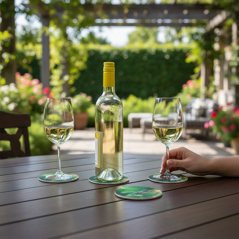 Set of 4 Hummingbird Coasters
