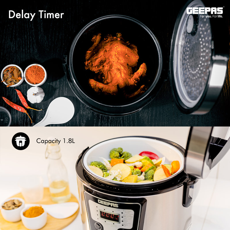1.8L Electric Pressure Cooker