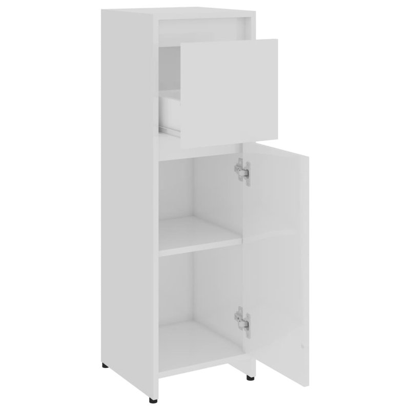 Dorla Linen Cabinet, White