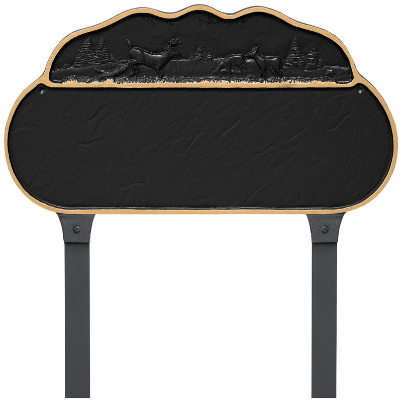 Arch Lawn Insert, Black/Gold, Yes