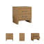 Table de chevet Aleciram