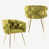 Velours vert olive est en rupture de stock