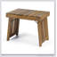 Table d'appoint polyvalente en bois d'acacia de Kyoto avec design pliable pour une utilisation intérieure et extérieure, peu encombrante et élégante-65124926