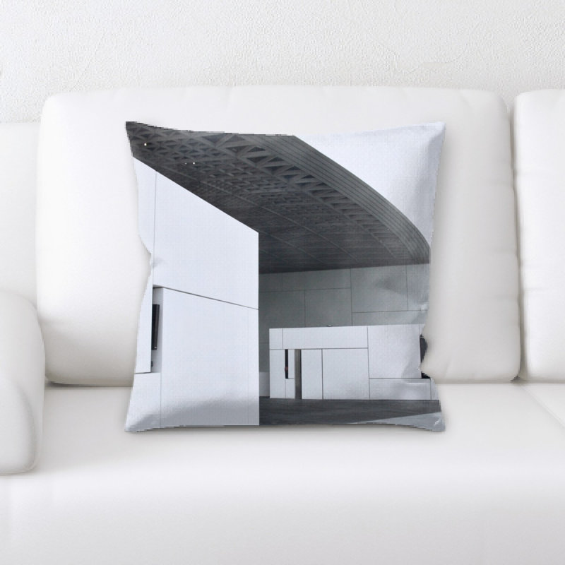 Minimalism Microsuede Reversible Throw Pillow