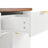 52" Fluted Kitchen Island With Drop Leaf-214047092