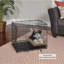 Grille de plancher surélevée pour cage de chien - remplacement durable des caisses en métal
