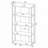 4-Shelf Bookshelf