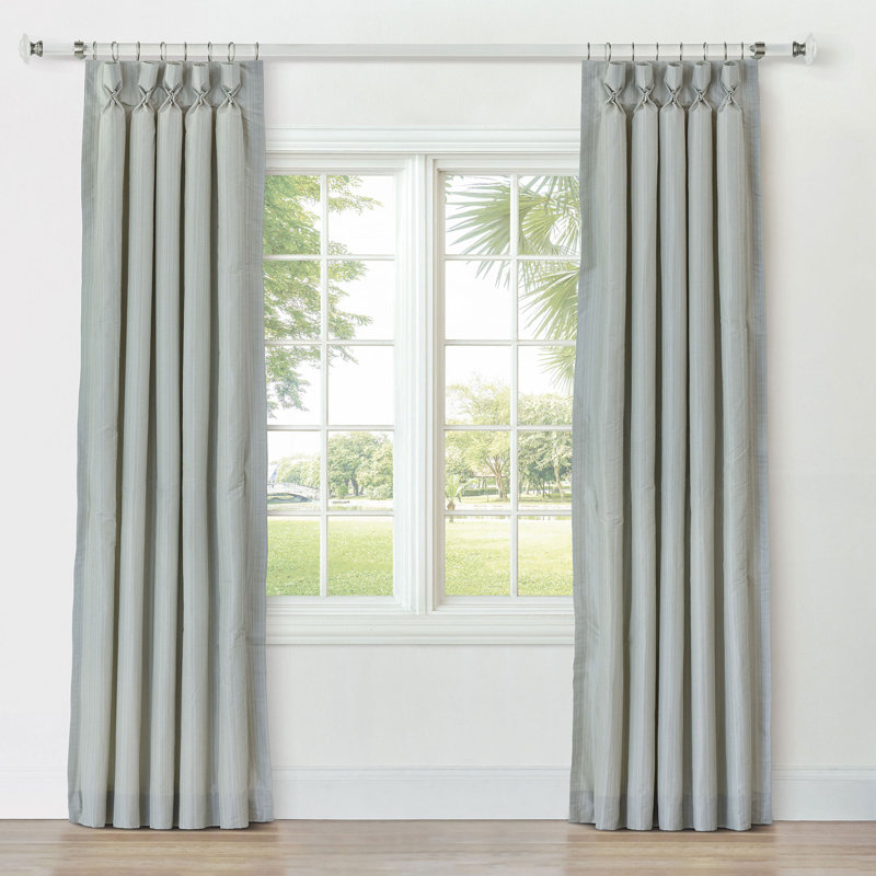 Reverie Room Darkening Curtain, 20" W x 84" L, Green
