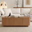Table basse moderne Mid-Century avec tiroirs de rangement cachés