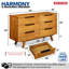 Commode 6 tiroirs ACACIA Harmony-114480324